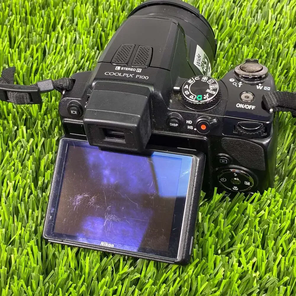Nikon COOLPIX P100 10.3MP Digital Camera with 26x Optical Zoom, Battery, and Mem